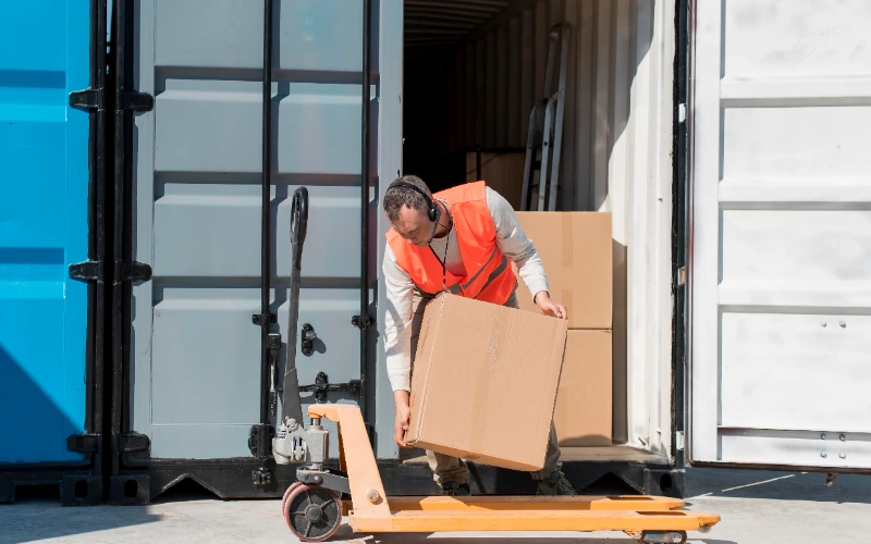 Carga de un remolque