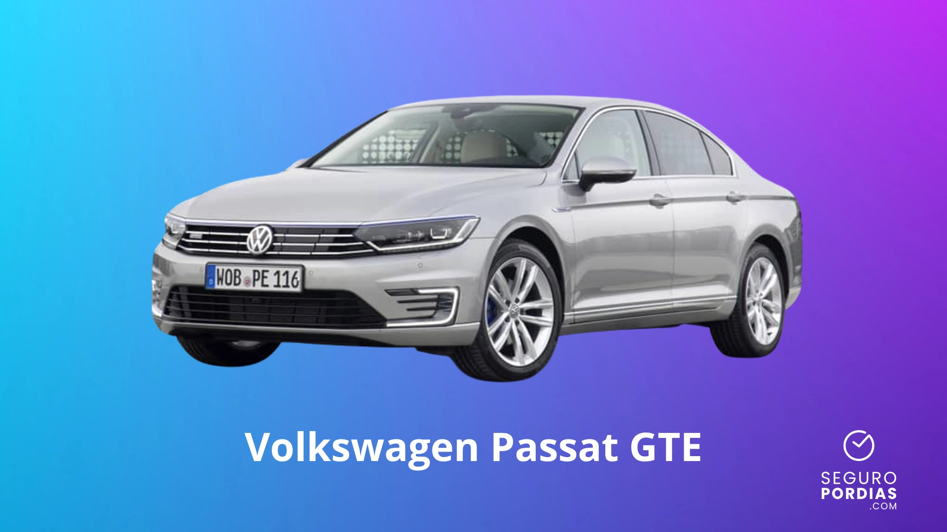 Coche híbrido Volkswagen Passat GTE