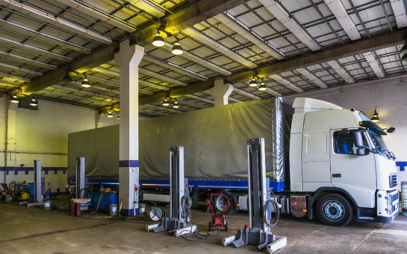 Mantenimiento de un camión