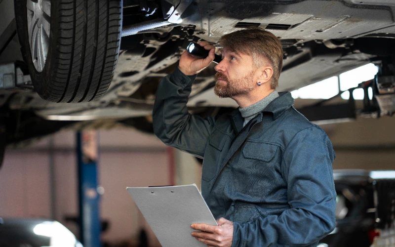 contratar um seguro para levar o carro à inspeção