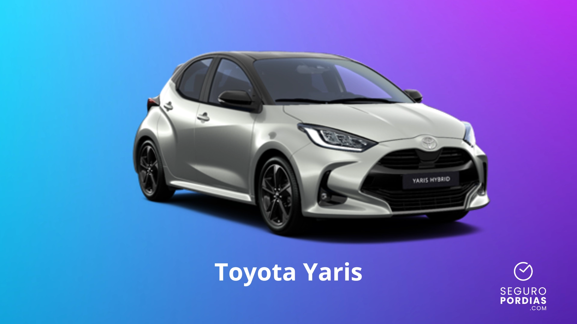 Coche híbrido Toyota Yaris