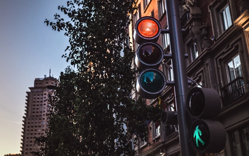 Semáforos foto-rojo en Madrid